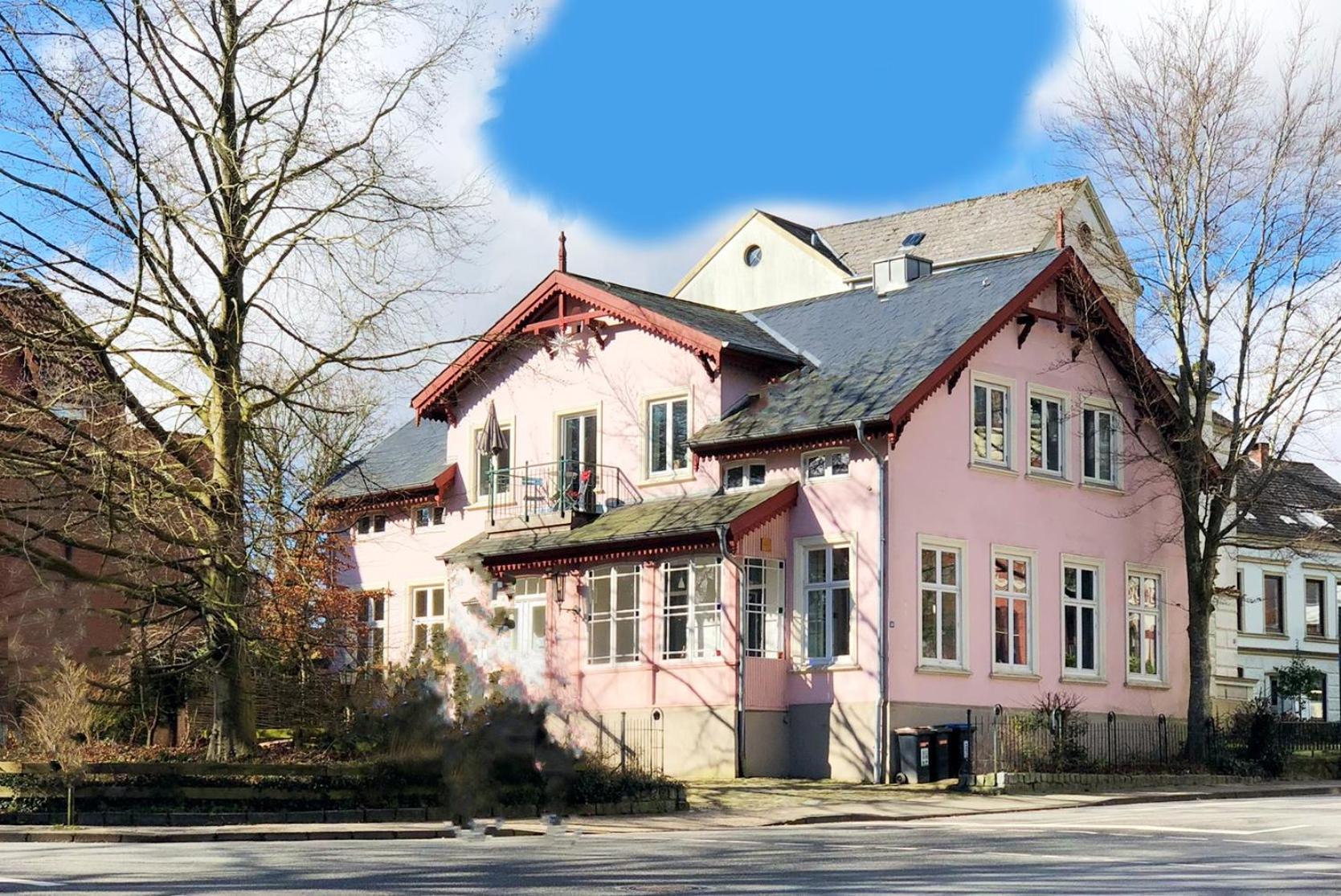 Villa Rosa - Charmante, Grosse Altbauwohnung Flensburg Exterior photo